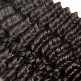 Tissage De Cheveux Vierge Malaisiens Deep Wave