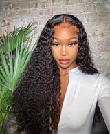 La perruque femme frisé customized lace closure wig Pixies Curl