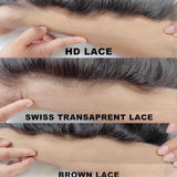 HD  Lace Frontal 13x4" Cheveux Brésiliens