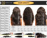 Tissage Bouclé Cheveux Malaisien Water Wave