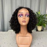 Perruque personnalisée lace closure bouclée