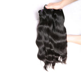 3 boules de cheveux  raw ondulé plus frontal