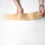 Tissage Lisse De Cheveux Indiens Blonde 613