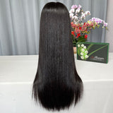 Perruque épaise de la haute densité  300% avec HD closure 5x5