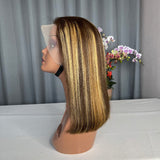 Perruque  13x4" frontal de la couleur densité 250%