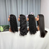 Perruque épaise de la haute densité  300% avec HD closure 5x5