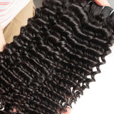 Tissage De Cheveux Vierge Malaisiens Deep Wave