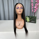 La Perruque Lisse  Full Lace en Cheveux Vierges De La Densité 180%
