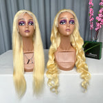 perruque blonde 613 lace frontal 13x4