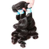 Tissage De Cheveux Vierge Malaisiens Loose Wave