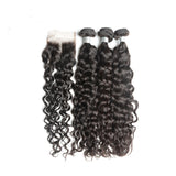 3 boules de cheveux bresiliens plus 1 closure 4x4